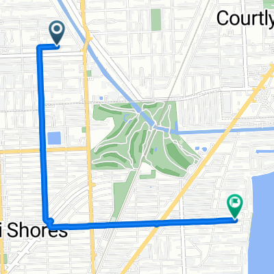 NE 112th St, Miami to Miami Shores
