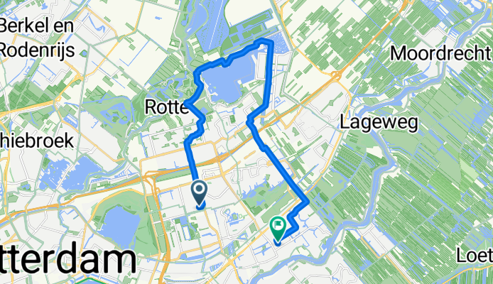 Van Heukelomstraat, Rotterdam naar Reigerlaan, Capelle aan den IJssel