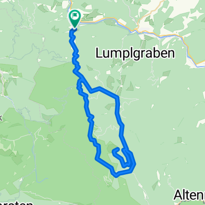 R9 Hintergebirgsradweg Anlaufalm