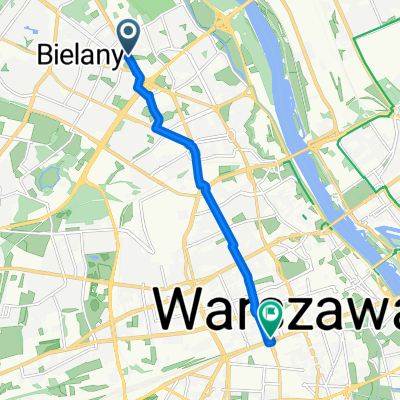 Marymoncka, Warsaw to Aleje Jerozolimskie, Warsaw