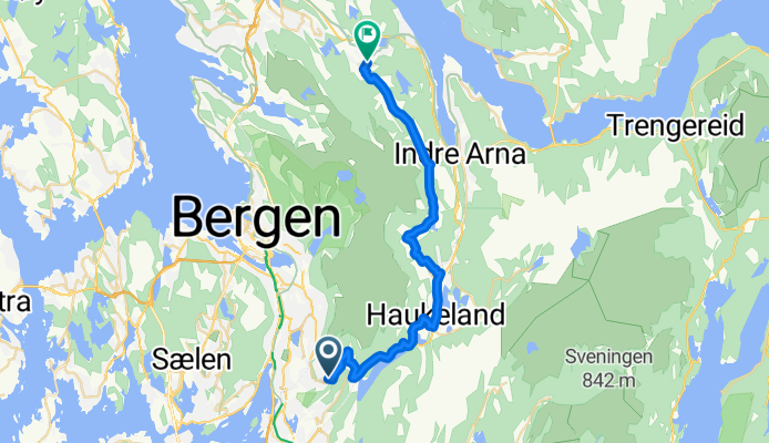 From Bergen to Ytre Arna