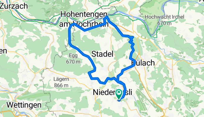 Birchstrasse, Oberhasli nach Birchstrasse, Oberhasli