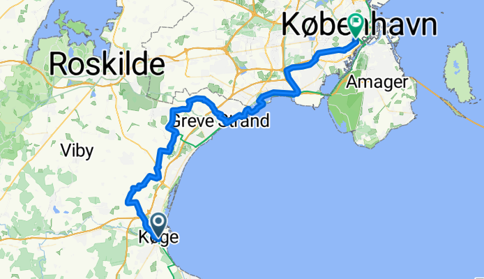 Køge - Kopenhagen