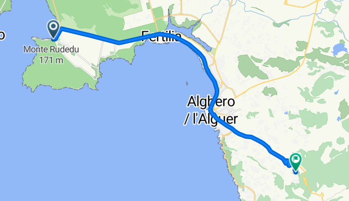 SS 127 bis, Alghero to Regione la Scaletta, Alghero