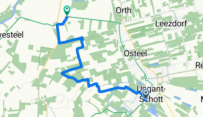 1) Upgant-Schott nach Osteel-Schutzhütte