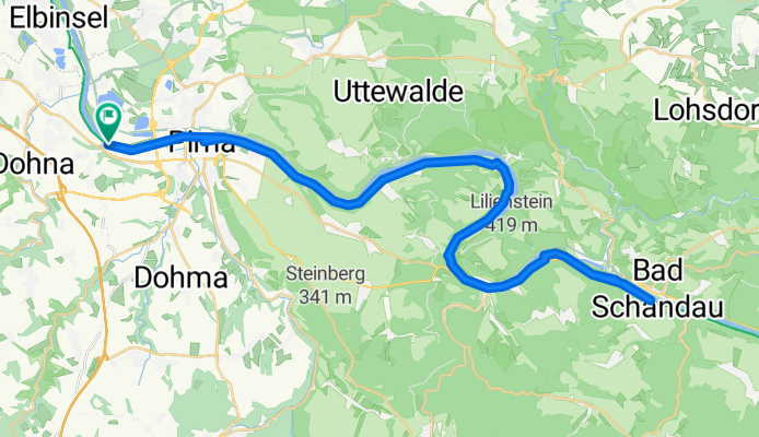 Pirnaer Straße nach Pirnaer Straße