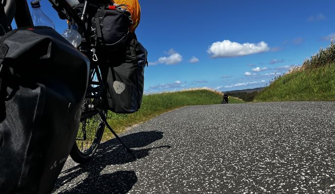 Photo 2 of the Bikemap route "Vester Hærup Strandvej, Spøttrup nach Sysselting, Holstebro"