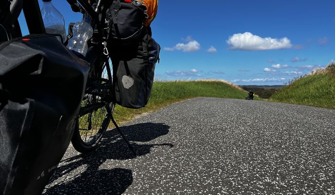 Photo 1 of the Bikemap route "Vester Hærup Strandvej, Spøttrup nach Sysselting, Holstebro"