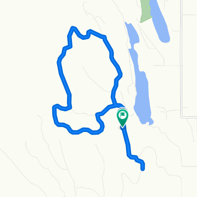 Whitefish Hills Dr, Whitefish to Whitefish Hills Dr, Whitefish