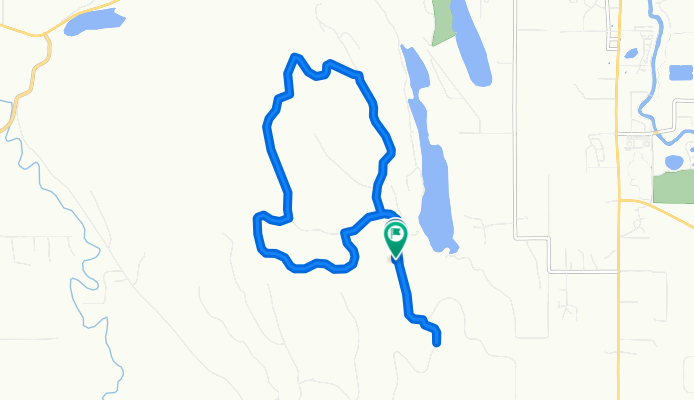 Whitefish Hills Dr, Whitefish to Whitefish Hills Dr, Whitefish