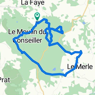 Route du Conseiller, Lamongerie à Route du Conseiller, Lamongerie