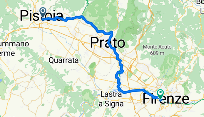 Vicolo del Malconsiglio, Pistoia to Borgo San Frediano, Firenze