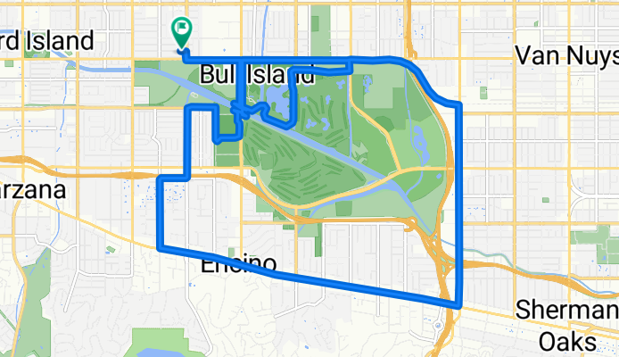 Gilmore St, Los Angeles to Gilmore St, Los Angeles