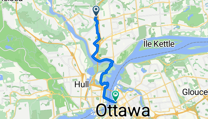 Av Gatineau, Gatineau to St Patrick St, Ottawa