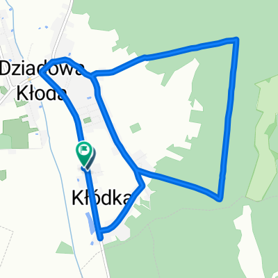 Słoneczna, Dziadowa Kłoda do Słoneczna, Dziadowa Kłoda