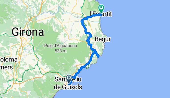 Sant Félix de Guixols à l’Estartit