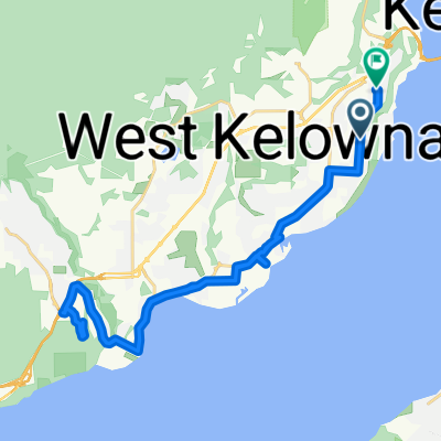 Thacker Dr, West Kelowna to Keefe Rd, West Kelowna