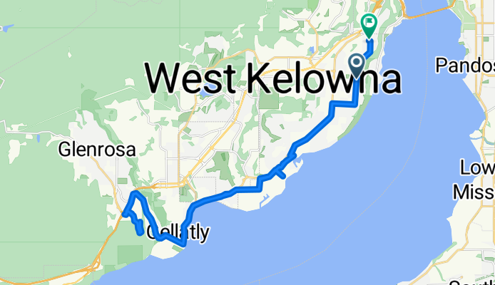 Thacker Dr, West Kelowna to Keefe Rd, West Kelowna