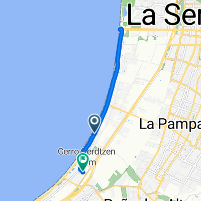 Avenida del Mar, La Serena a Cantera, Coquimbo