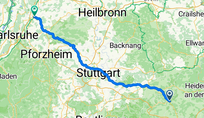 Geislingen an der Steige - Bruchsal