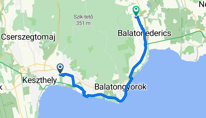 Vágóhíd út nach Deák köz