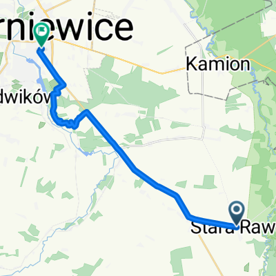 Stara Rawa do Stefana Żeromskiego