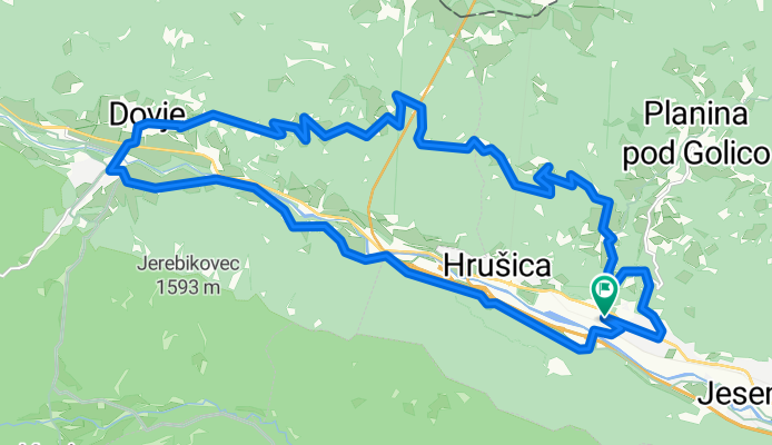 Jesenice Mojstrana Juliana trail MTB