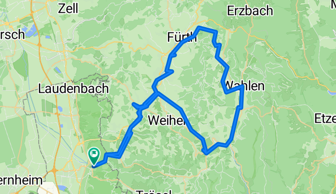 Grundelbachstraße, Weinheim nach Grundelbachstraße, Weinheim