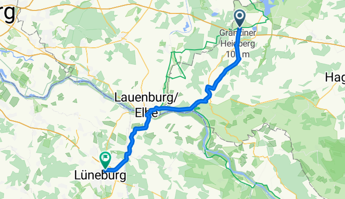 Zarrentin - Lüneburg