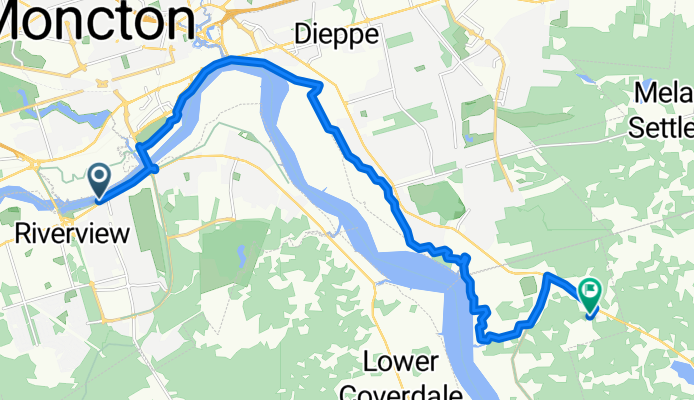 Coverdale Rd, Riverview to Raphael St, Dieppe