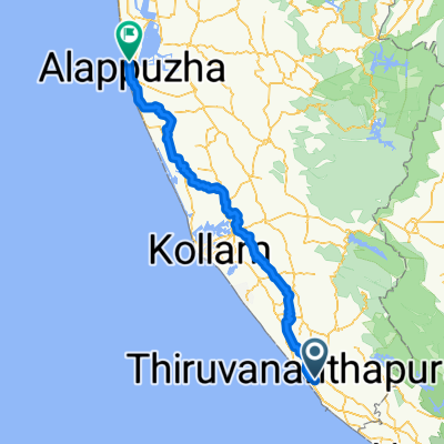 Thiruvananthapuram - Alappuzha
