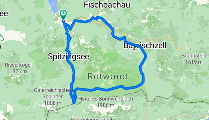 Route in Schliersee