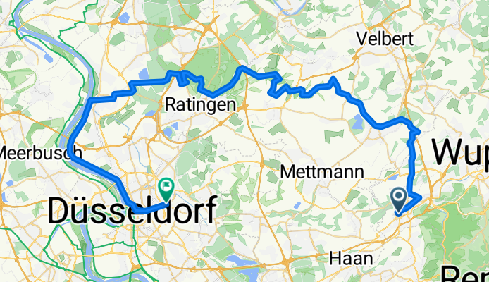 Von Wuppertal bis Düsseldorf