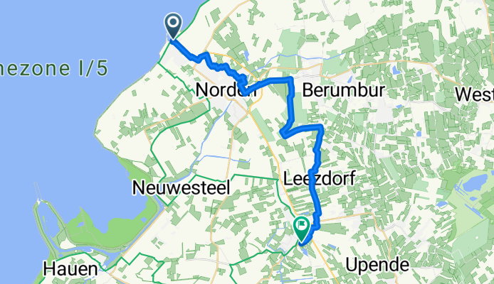 3) Norddeich nach Upgant-Schott