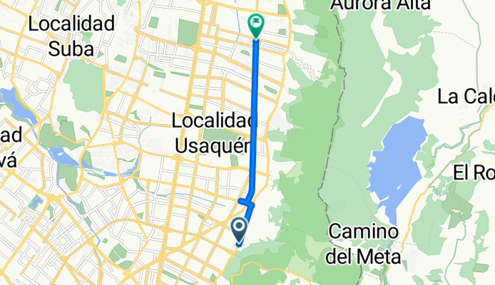 De Avenida # 101-2 a Calle 163b 12A-19