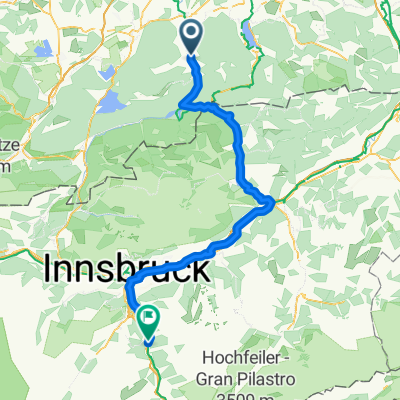 Lenggries nach Matrei a. Br. Gemeindeamt