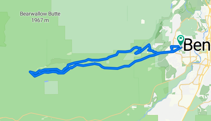 Bend to Tumalo Falls (Dropbar)