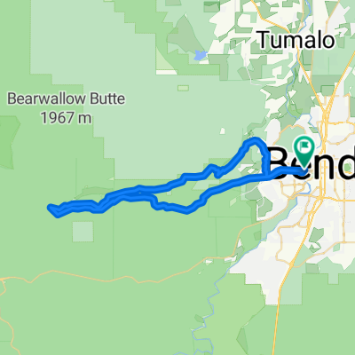 Bend to Tumalo Falls (Dropbar)