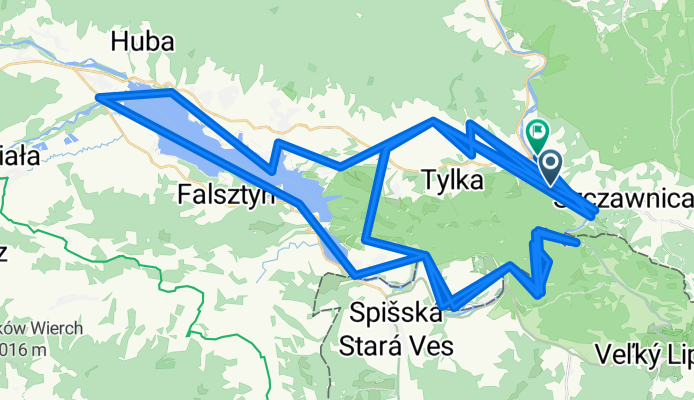 Ulica świętej Kingi do Kozłeczyzna 2A