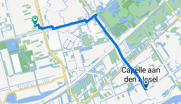 Reigerlaan, Capelle aan den IJssel naar Van Heukelomstraat, Rotterdam