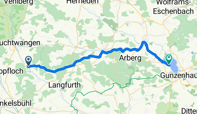 Dürrwangen - Muhr am See