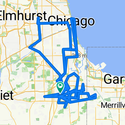 Route to Baythorne Drive