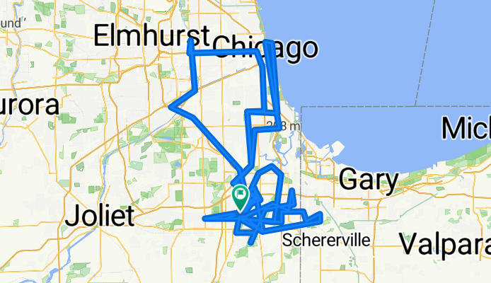 Route to Baythorne Drive