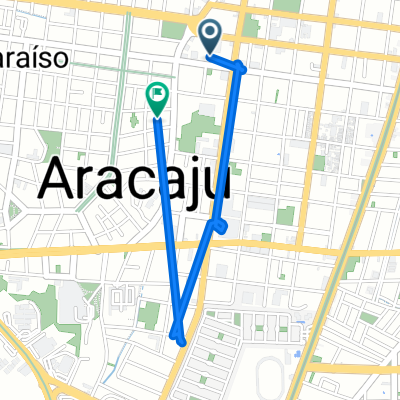 De Rua Rio Grande do Sul a Rua Vila Paraíba