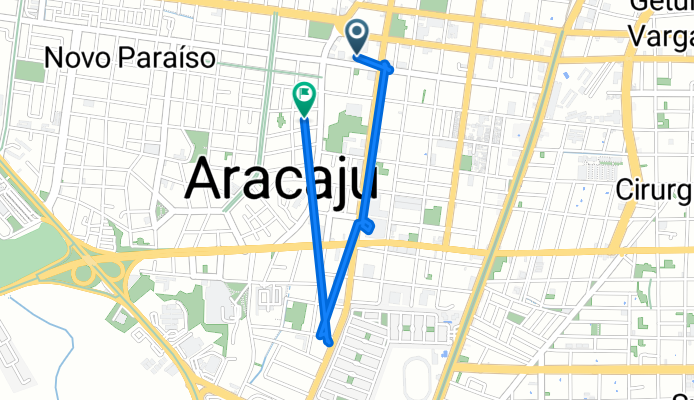 De Rua Rio Grande do Sul a Rua Vila Paraíba