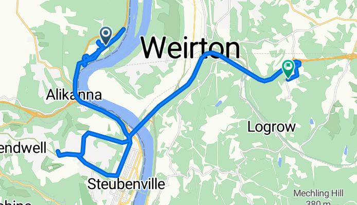 Kingsdale Rd, Steubenville to Three Springs Dr, Weirton