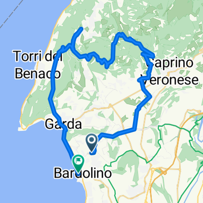 Vignol, Bardolino nach Via Lungo Lago Francesco Luigi Lenotti, Bardolino