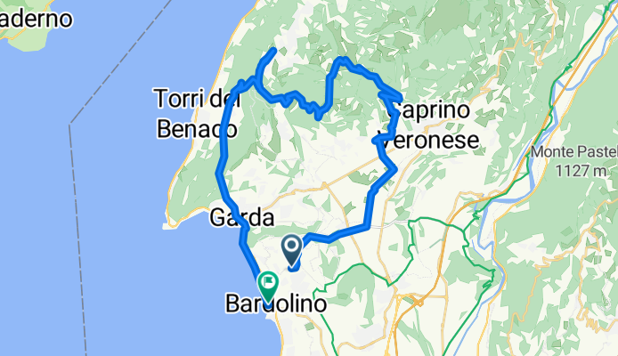 Vignol, Bardolino nach Via Lungo Lago Francesco Luigi Lenotti, Bardolino