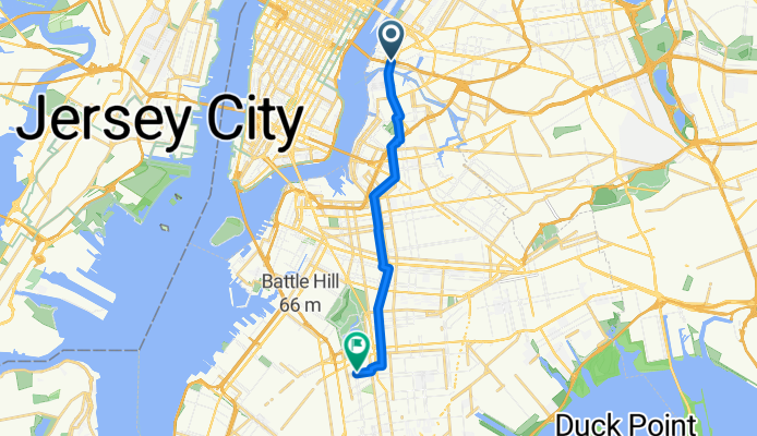 Jackson Ave, New York to Argyle Rd, New York