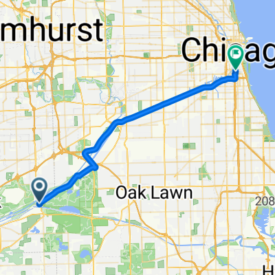 Kingery Hwy, Lemont to S Federal St, Chicago